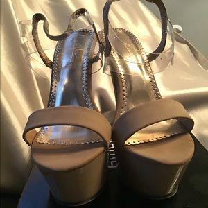 Johnathan Kayne Nude Pageant Heels 7,5